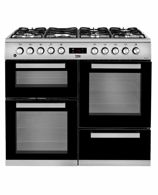 Beko Double Oven with Grill - Gas Range Cooker