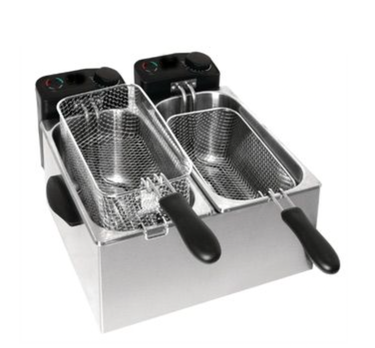 Light Duty Twin Tank Counter Top Fryer