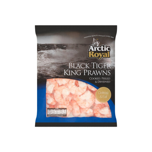 ROYAL BLACK TIGER KING PRAWNS 1KG BOX