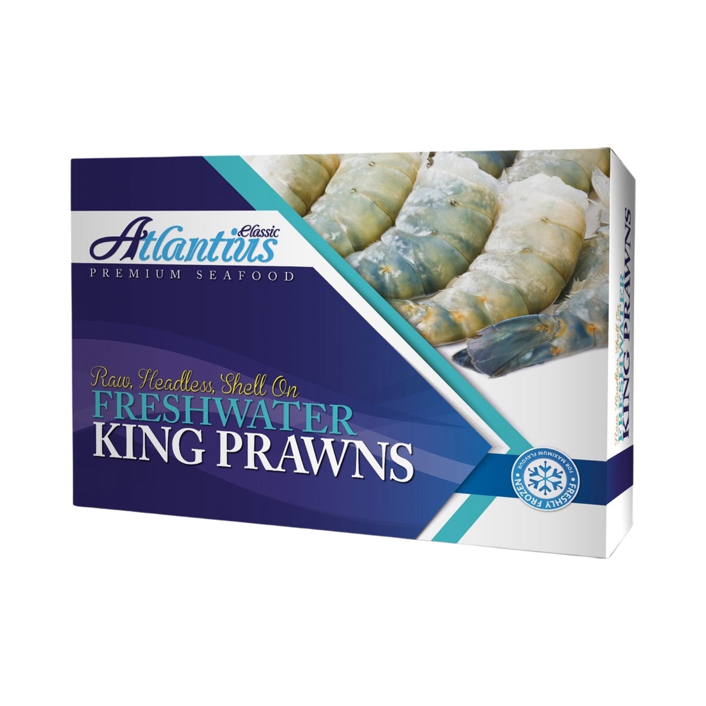 FRESHWATER KING PRAWNS 8/12 BLOCK 6 X 600